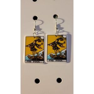 The Fool Tarot Card Earrings
